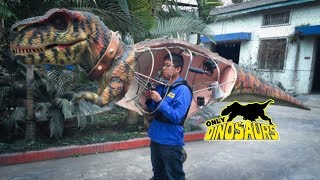 HOW TO OPERATE DINOSAUR COSTUME