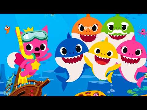 Baby Shark 🦈 Bayi Hiu Super Remix con letra y voz Canciones infantiles y rimas infantiles Karaoke