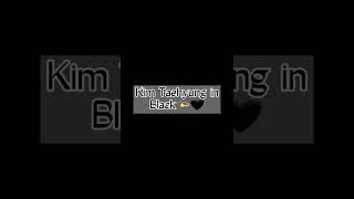 Unbelievable Taehyung Dazzles In Black Suit