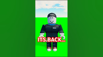 THE OOF SOUND IS BACK... (Roblox)