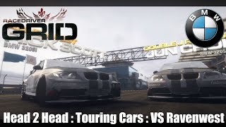 Retro Racing Games : Race Driver GRID (2007) Career- Head 2 Head : Touring Cars : VS Ravenwest screenshot 4