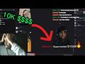 I GOT DONATED $10K ON STREAM!!!! 100% REAL!!!! 🤑💯