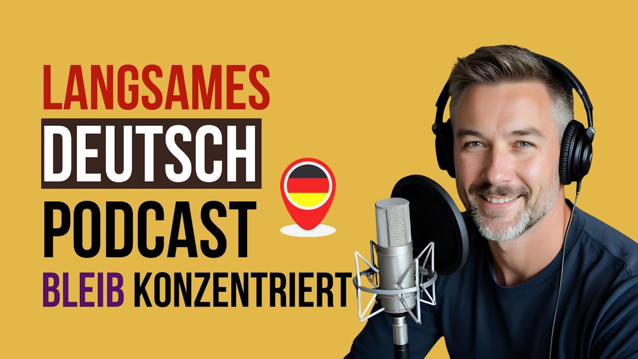 ✅ Wie man sich auf das Deutschlernen konzentriert | Podcast zum Deutschlernen  🧠