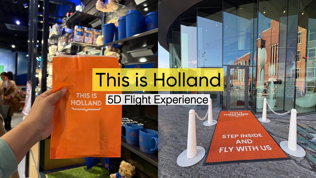 This is Holland - 5D Flight Experience | Amsterdam, Netherlands 🇳🇱