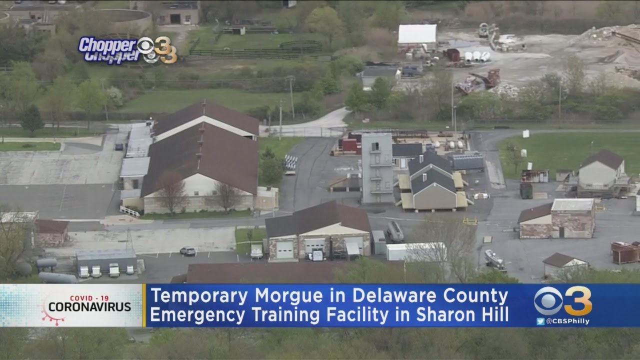 Temporary Set Up In Delaware County As Deaths Rise, Funeral Services Put On Hold YouTube