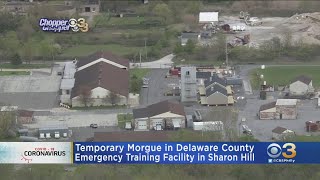 Temporary Morgue Set Up In Delaware County As Deaths Rise, Funeral Services Put On Hold