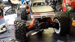 Hpi savage xl with 1/5 wheels and tyres 3