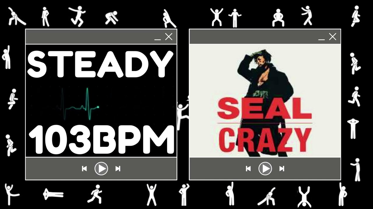 music @103 bpm | SEAL Crazy | steady pace