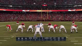 Madden NFL 21 23 secs left.. 1 timeout