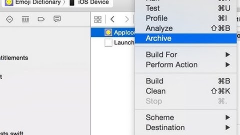 xcode 7 archive disabled - How to fix it? | generic xcode archive xcode 7