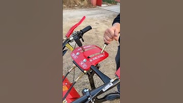 Orchard Greenhouse Management Rotary Tiller #Cultivator #A machine with multiple functions saves