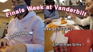 Finals Week Vlog | Vanderbilt University | studying, exams, giving gifts, eating good