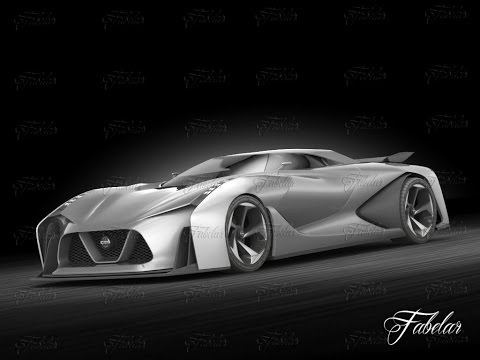 3D Model Nissan 2020 concept at 3DExport.com