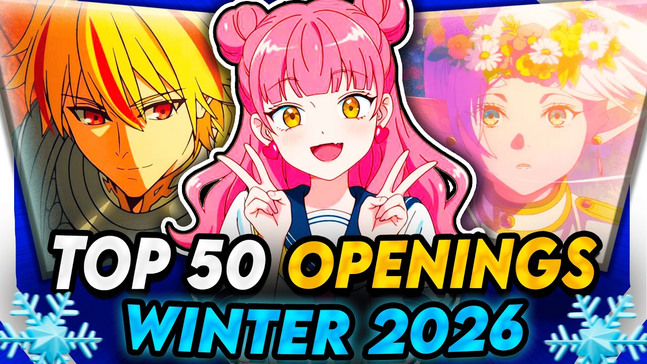 My TOP 50 Anime Openings WINTER 2026 ❄️ (Update)