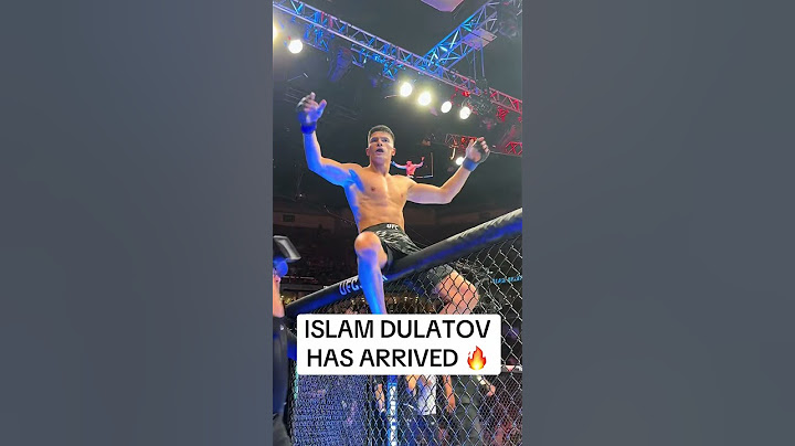 What a debut from Islam Dulatov 🤯 #UFC318