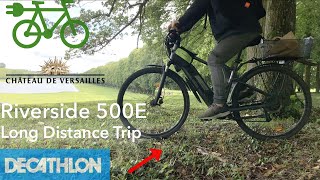 Trip to Versailles on my e bike Riverside 500E, Apple AirTag test and my last visit to McDonald's