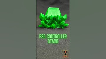 Kryptonite Crystal PS5 Controller Stand #3dprinting #asmr #timelapse #ps5 #fifa #crystals #gaming