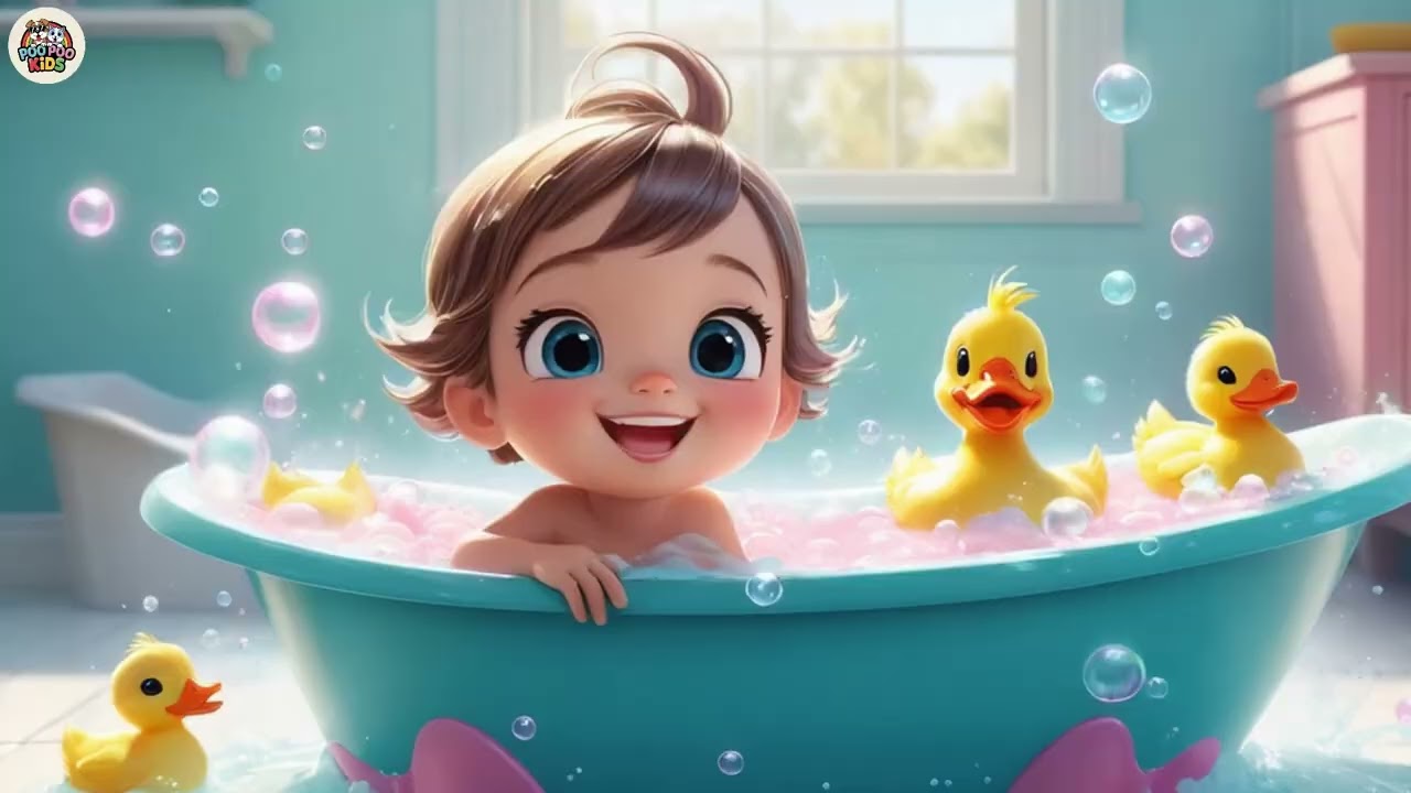 "Splish Splash Sparkle 🛁 | Baby Songs & Fun Nursery Rhymes for Toddlers"