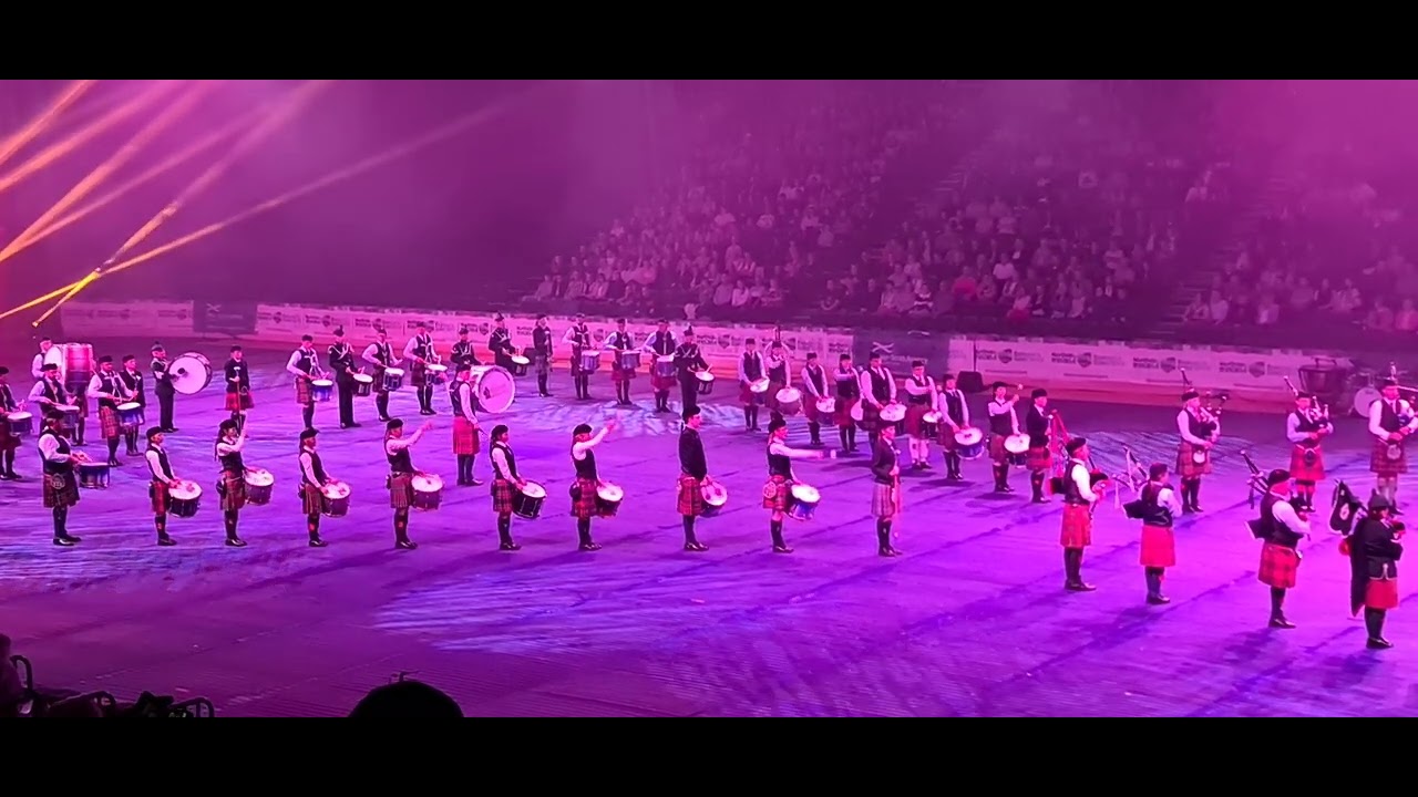 Belfast International Tattoo 2022 Mass Pipes and Drums YouTube