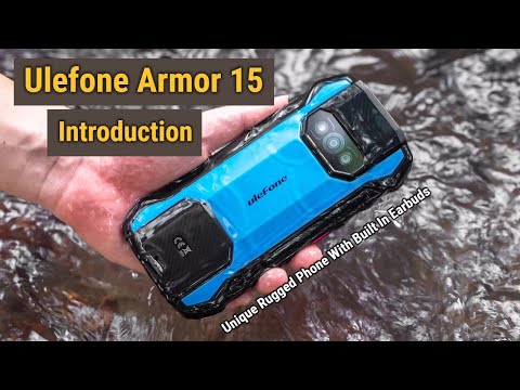 Ulefone Armor 15 Introduction - Unique Rugged Phone With Built In Earbuds
