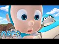 Arpo the Robot | Daniel turns into a Giant! | COMPILATION | Best Moments | Funny Cartoons for Kids