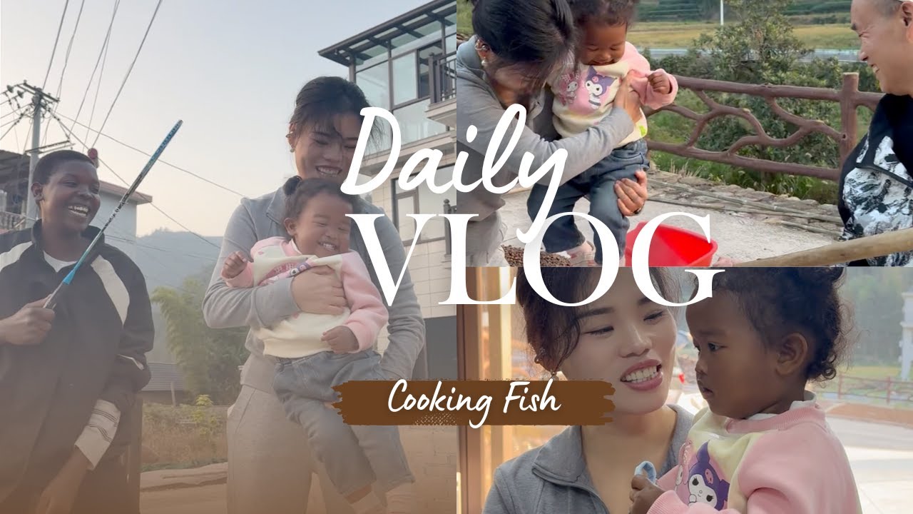 Making Our Home Safer on Rainy Days & Cooking Steamed Fish That Yue Yue loves! 🐟