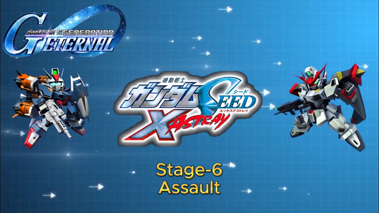 SD Gundam G Generation Eternal Event 27 Mobile Suit Gundam Seed X Astray Stage-6 Assault