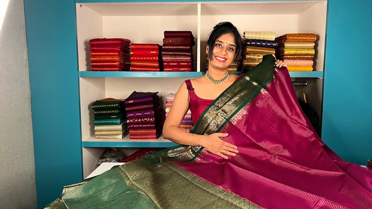 Banarasi dybl dupion soft silk budget festival saree