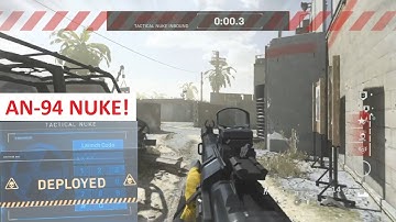 Modern Warfare Season 5: AN-94 Nuke on Shoot House! (Gameplay)