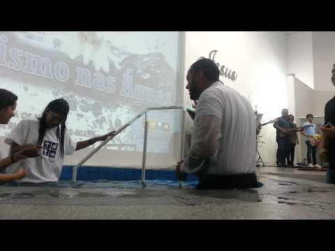Batismo nas Águas - IEQ Bugio 27/07/2014