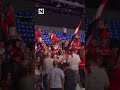 Egyptians in Dubai celebrate as the Pharaohs reach the World Cup knockout stage for the first time.
