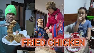 Nagluto Ako Ng Fried Chicken Ulam Ng Mga Bata