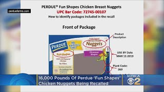 16K Pounds Of ‘Fun Shapes’ Chicken Nuggets Recalled