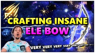 [PoE] Crafting insane tripleele bow with +2 arrows  Very very lucky  Stream Highlights #759