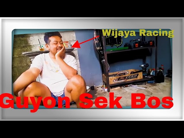 guyon ama mas aris wijaya racing kediri dan mas cuplis sambil ngerjain mesin jupiter class=