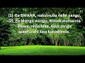 WIMBO EE BWANA NAKUINULIA NAFSI YANGU ZABURI 25
