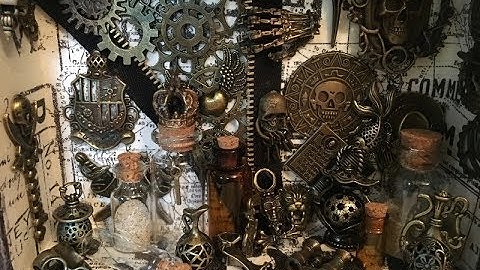 Steampunk Cabinet Mixed media