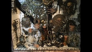 Steampunk Cabinet Mixed media
