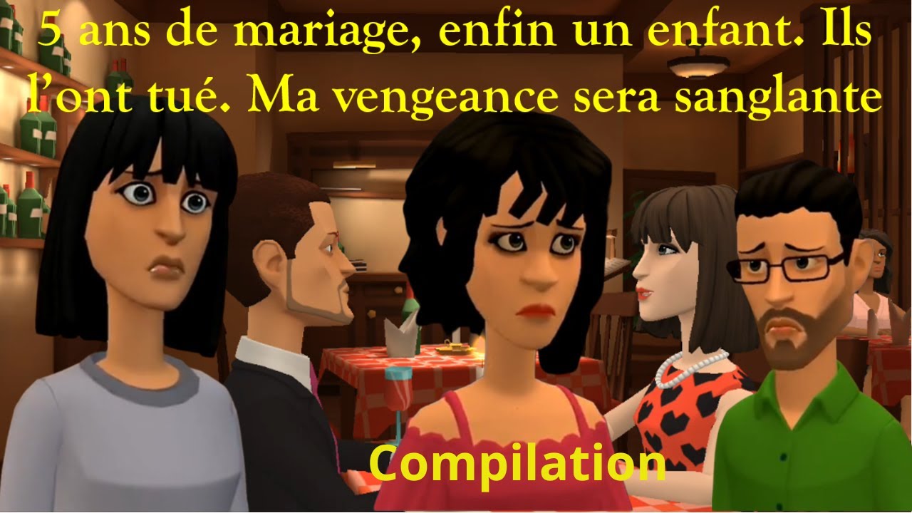 5 ans de mariage, enfin un enfant. Ils l’ont tué. Ma vengeance sera sanglante. Compilation. 💘