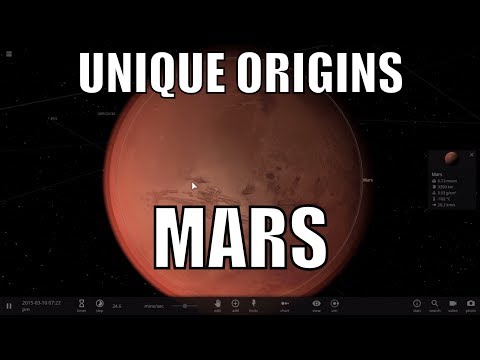 ORIGINS OF MARS - New Study Suggests Unusual Facts About The Red Planet