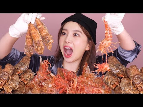 [Mukbang] 살아있는 독도새우+곰새우🍤 (Dokdo Shrimp Alive, Brown Shrimp) ASMR Eatingsound Ssoyoung
