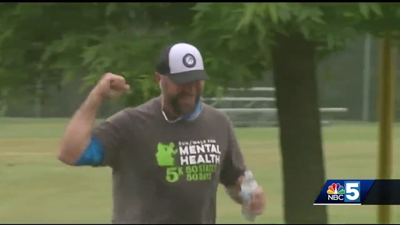 Doctor running 50 races in 50 days for mental health awareness
