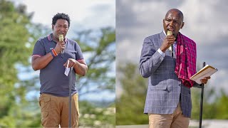 "WACHA KIBURI UMEKUWA NAYO!" Ledama Ole Kina lecture to Cs Murkomen Face to Face in Narok