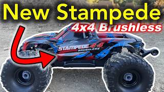 2026 Traxxas Stampede 4x4 VX3 Brushless - the OG monster truck finally updated!