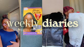 SOFT WEEK IN MY LIFE 🌿 | Relaxing my hair, Crocheting & LC Waikiki haul (dream jacket find) screenshot 5