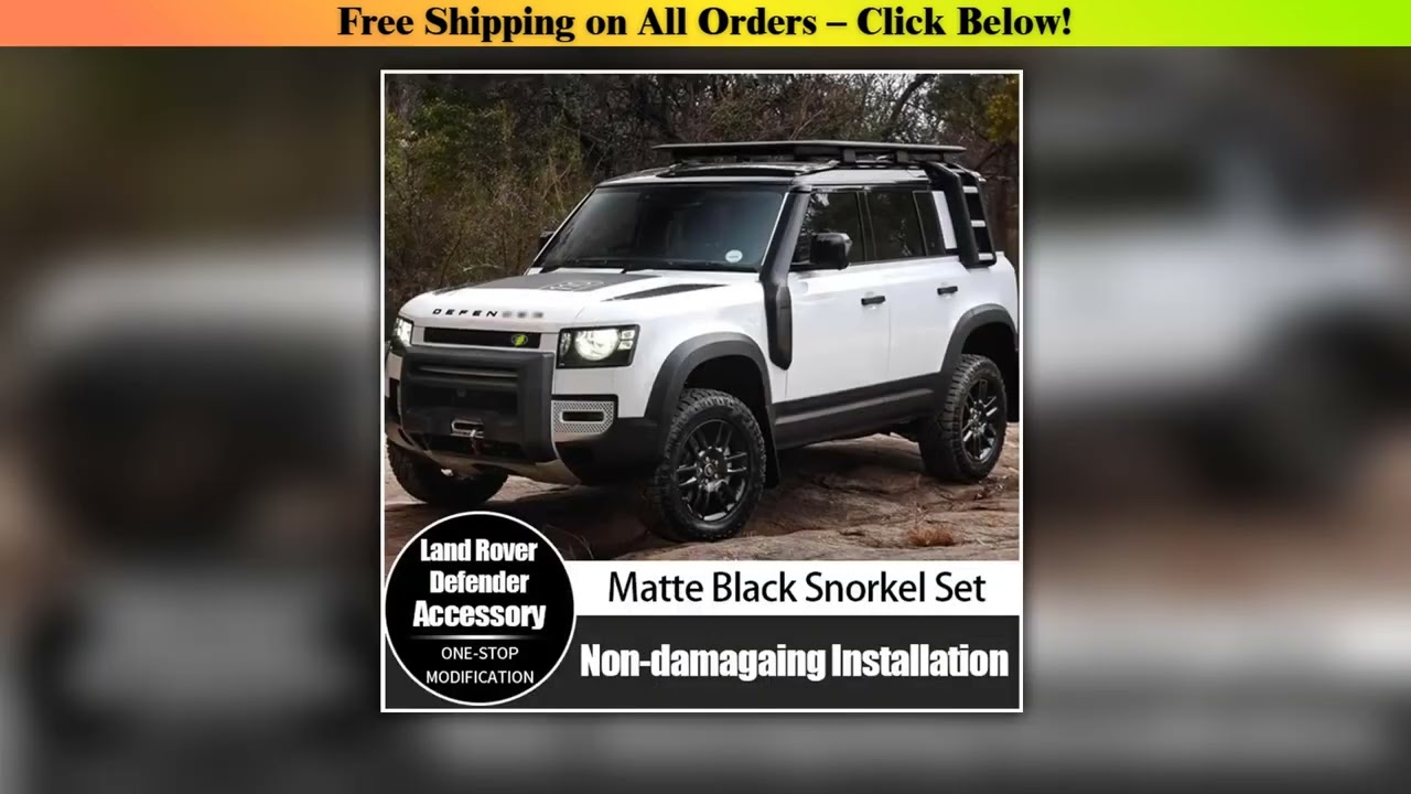 For Land Rover Defender 90/110/130 Snorkel New Arrival Car Accessories Waterproof