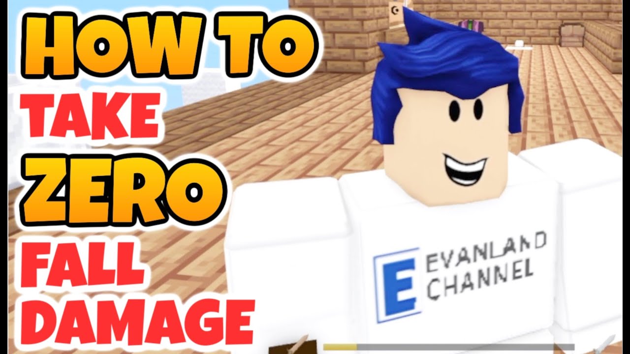 Did you know there's a way to counter fall damage in Roblox Bedwars without  any hacks?