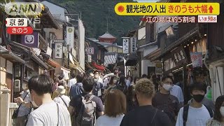 江の島は約5割も・・・連休中の観光地の人出は大幅増(2020年9月22日)