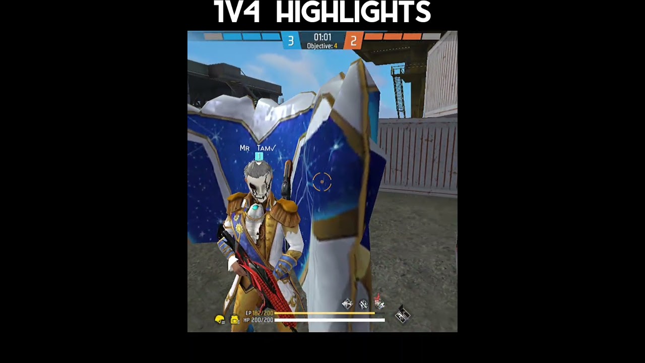 1v4 Highlights⚡| #29 | Free Fire 🔥 | 
