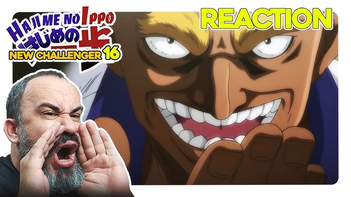 IPPO SE DECLARA! TAKAMURA APRONTA DNOVO!  REACT hajime no ippo new  challenger episódio 13 